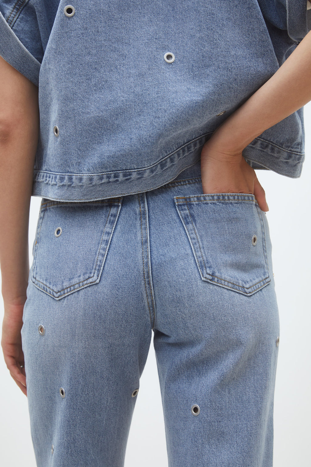 Jeans blauw Suncoo Paris
