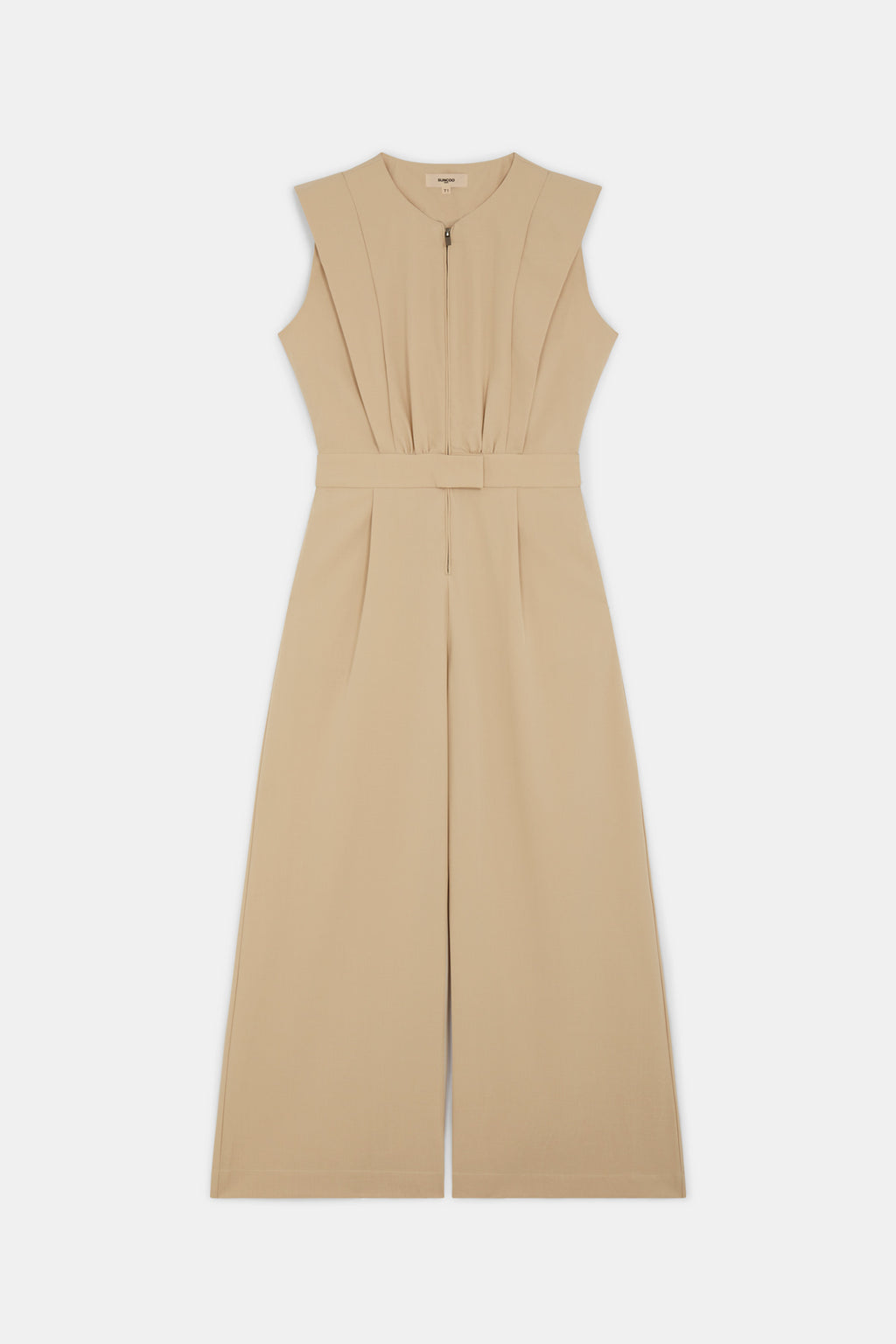 Jumpsuits zonder mouw beige Suncoo Paris