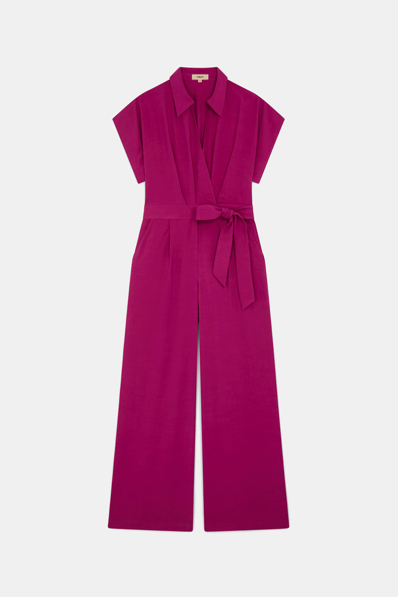 Jumpsuits korte mouw roze Suncoo Paris