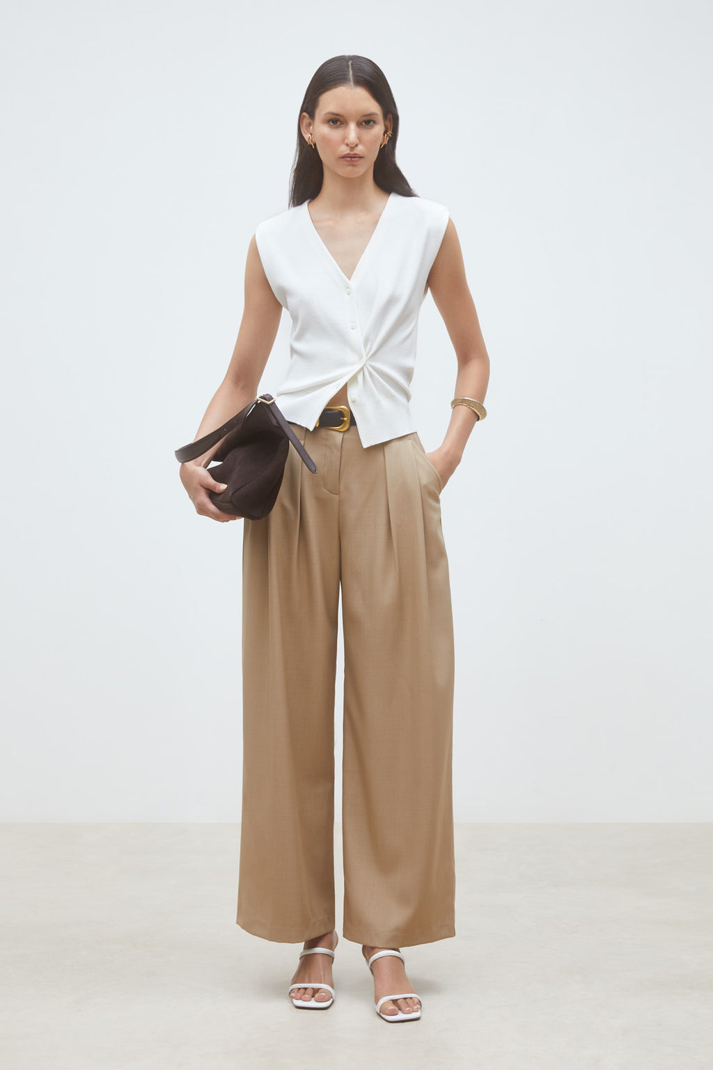 Gilets wit Suncoo Paris