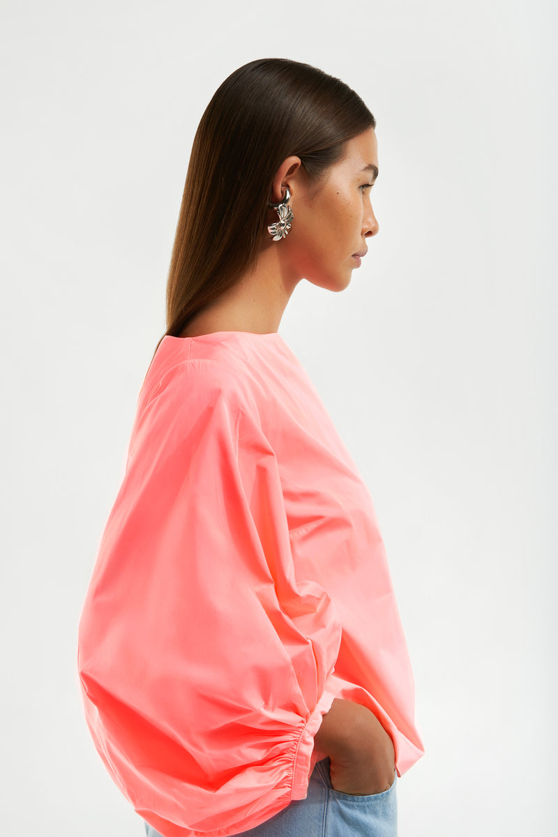 Blouses lange mouw roze Senso