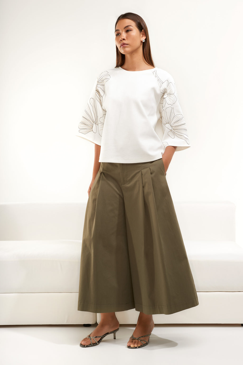 T-shirts korte mouw wit Senso