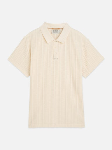 Polo's korte mouw beige Scotch & Soda