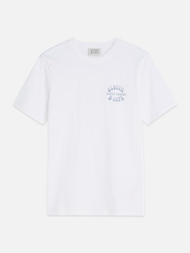T-shirts korte mouw wit Scotch & Soda