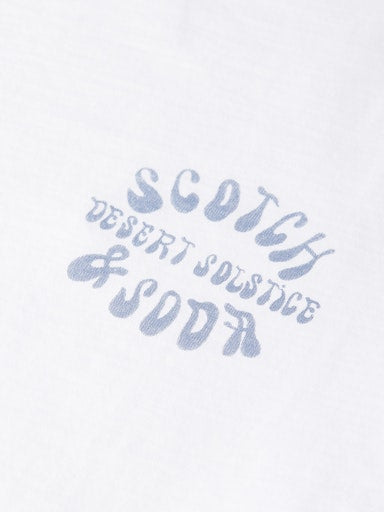 T-shirts korte mouw wit Scotch & Soda