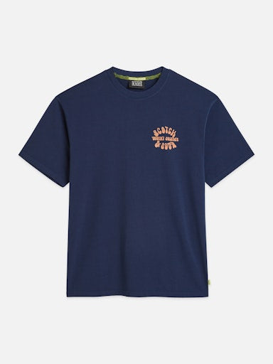 T-shirts korte mouw blauw Scotch & Soda