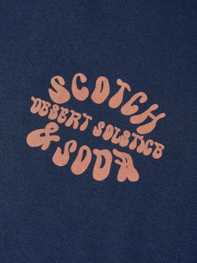 T-shirts korte mouw blauw Scotch & Soda