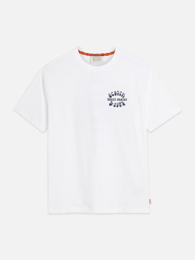 T-shirts korte mouw wit Scotch & Soda
