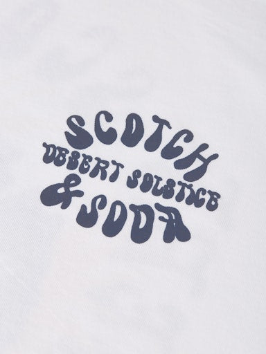 T-shirts korte mouw wit Scotch & Soda