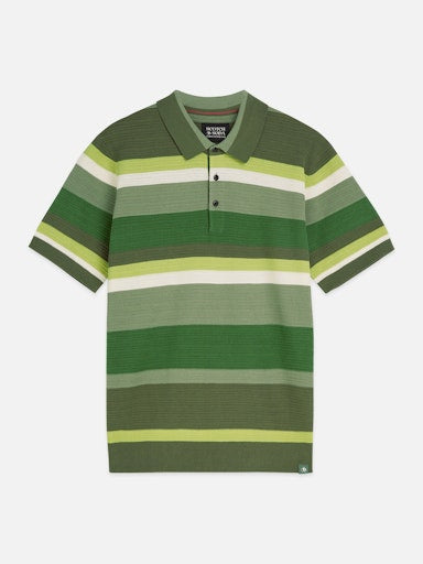 Polo's korte mouw groen Scotch & Soda