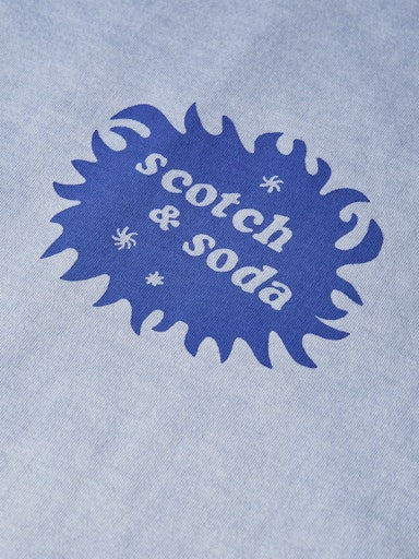 T-shirts korte mouw blauw Scotch & Soda