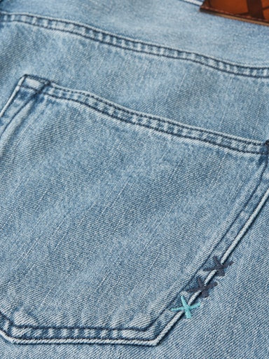 Shorten blauw Scotch & Soda