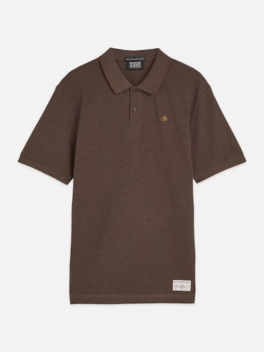 Polo's korte mouw bruin Scotch & Soda