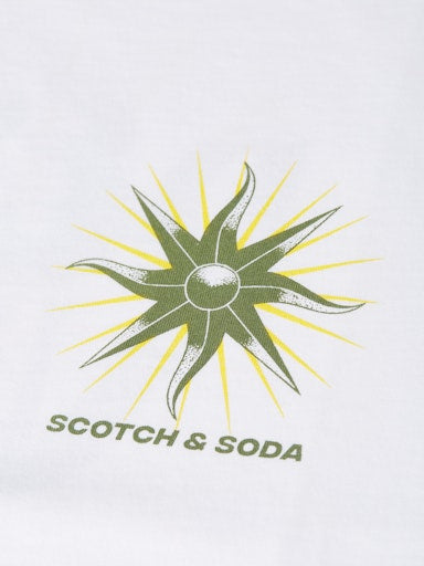 T-shirts korte mouw wit Scotch & Soda