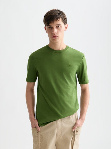 T-shirts korte mouw groen Scotch & Soda
