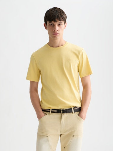 T-shirts korte mouw geel Scotch & Soda