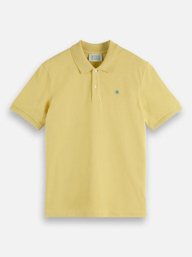 Polo's korte mouw geel Scotch & Soda