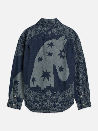 Hemden lange mouw blauw Scotch & Soda