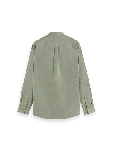 Hemden lange mouw groen Scotch & Soda