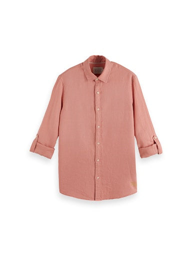 Hemden lange mouw geel Scotch & Soda