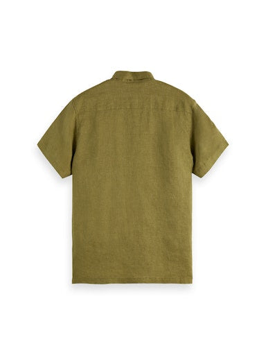 Hemden korte mouw groen Scotch & Soda