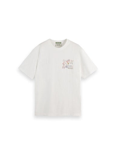T-shirts korte mouw wit Scotch & Soda