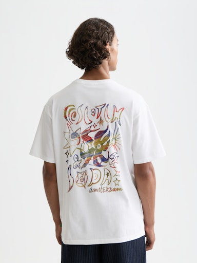 T-shirts korte mouw wit Scotch & Soda