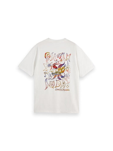 T-shirts korte mouw wit Scotch & Soda