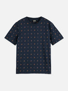T-shirts korte mouw navy Scotch & Soda