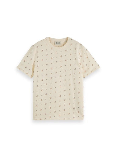 T-shirts korte mouw beige Scotch & Soda