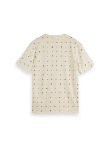 T-shirts korte mouw beige Scotch & Soda
