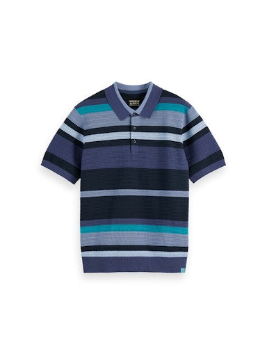 Polo's korte mouw blauw Scotch & Soda