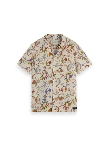 Hemden korte mouw wit Scotch & Soda