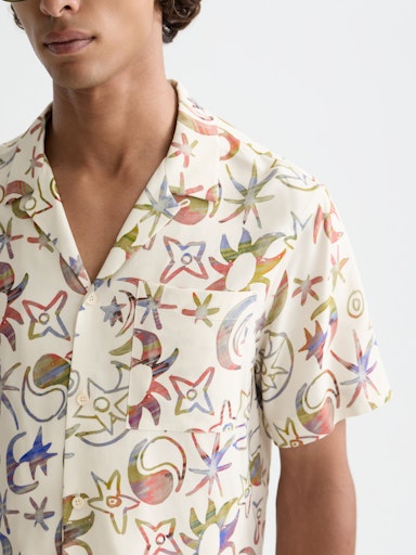 Hemden korte mouw wit Scotch & Soda