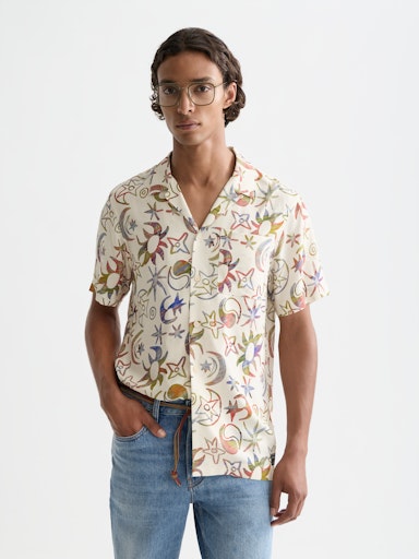 Hemden korte mouw wit Scotch & Soda