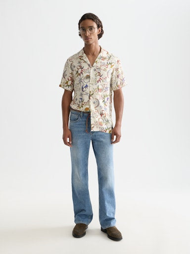 Hemden korte mouw wit Scotch & Soda