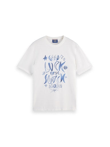T-shirts korte mouw wit Scotch & Soda