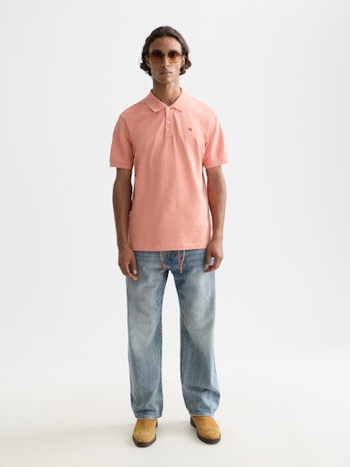 Polo's korte mouw roze Scotch & Soda