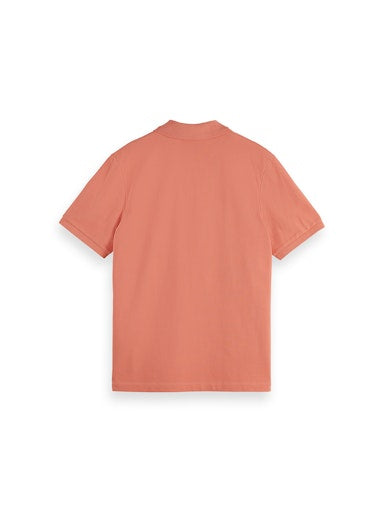 Polo's korte mouw roze Scotch & Soda