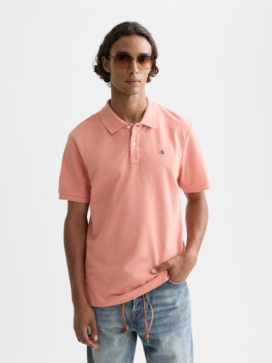 Polo's korte mouw roze Scotch & Soda