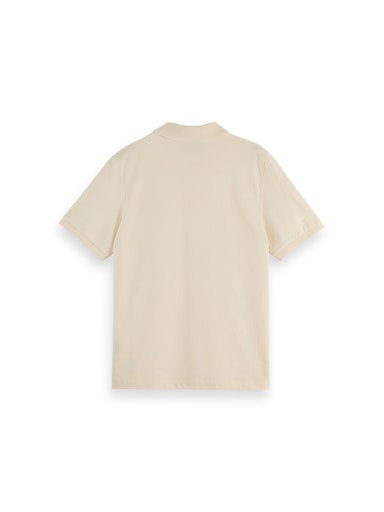 Polo's korte mouw beige Scotch & Soda