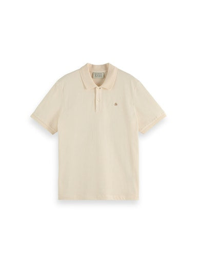 Polo's korte mouw beige Scotch & Soda