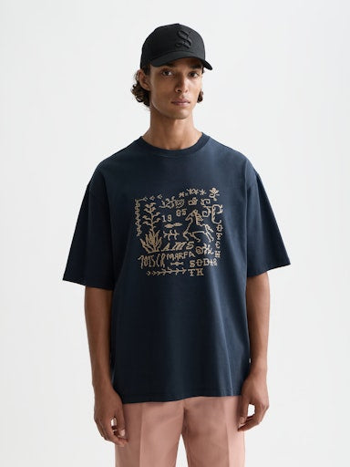 T-shirts korte mouw zwart Scotch & Soda