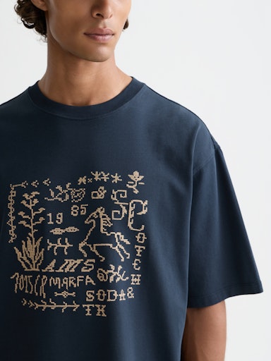T-shirts korte mouw zwart Scotch & Soda