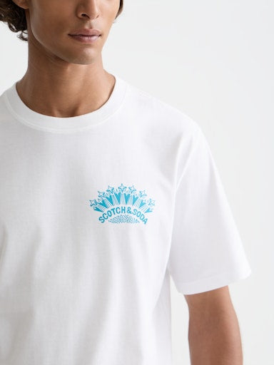 T-shirts korte mouw wit Scotch & Soda
