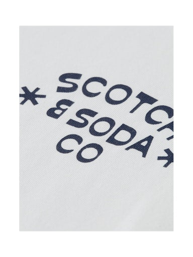 T-shirts korte mouw wit Scotch & Soda
