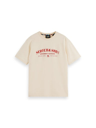 T-shirts korte mouw beige Scotch & Soda