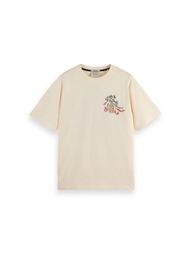 T-shirts korte mouw beige Scotch & Soda