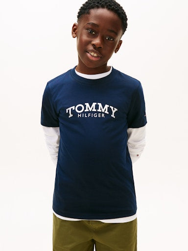 T-shirts korte mouw navy Tommy Hilfiger