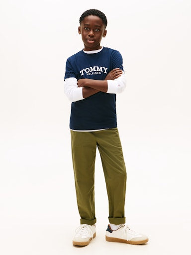 T-shirts korte mouw navy Tommy Hilfiger